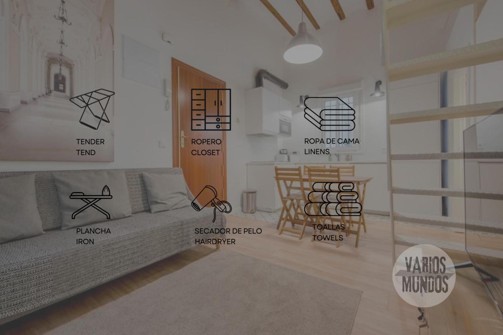 شقة Cozy Loft En Chamberi Calle Ponzano مدريد المظهر الخارجي الصورة