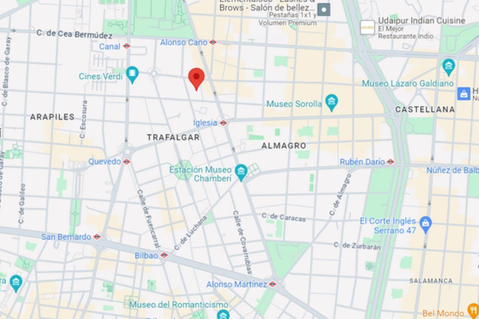 شقة Cozy Loft En Chamberi Calle Ponzano مدريد المظهر الخارجي الصورة